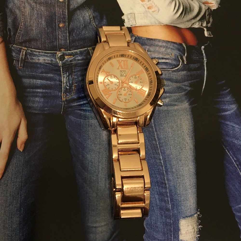 • Rose Gold Watch •